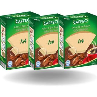 Caffeo Kahve Filtre Kağıdı 1x4 3 x 80'li